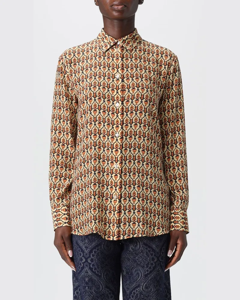 Etro Hemdbluse damen Camel