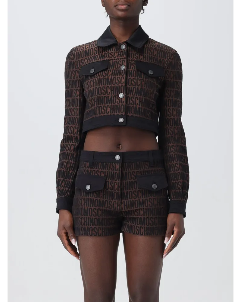 Moschino Jacke damen Braun