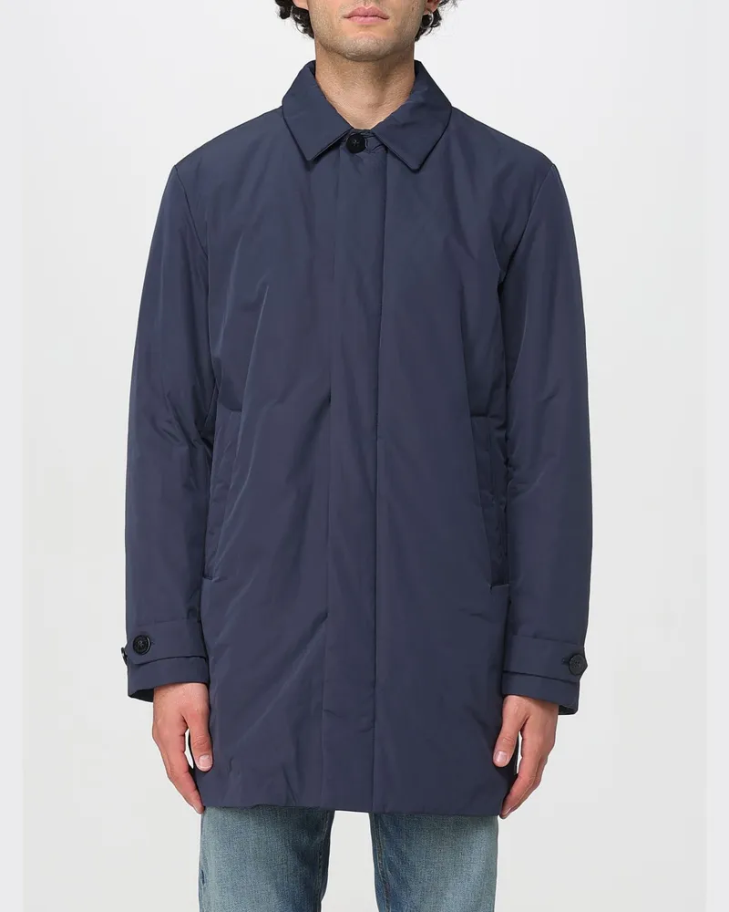 Woolrich Mantel herren Blau