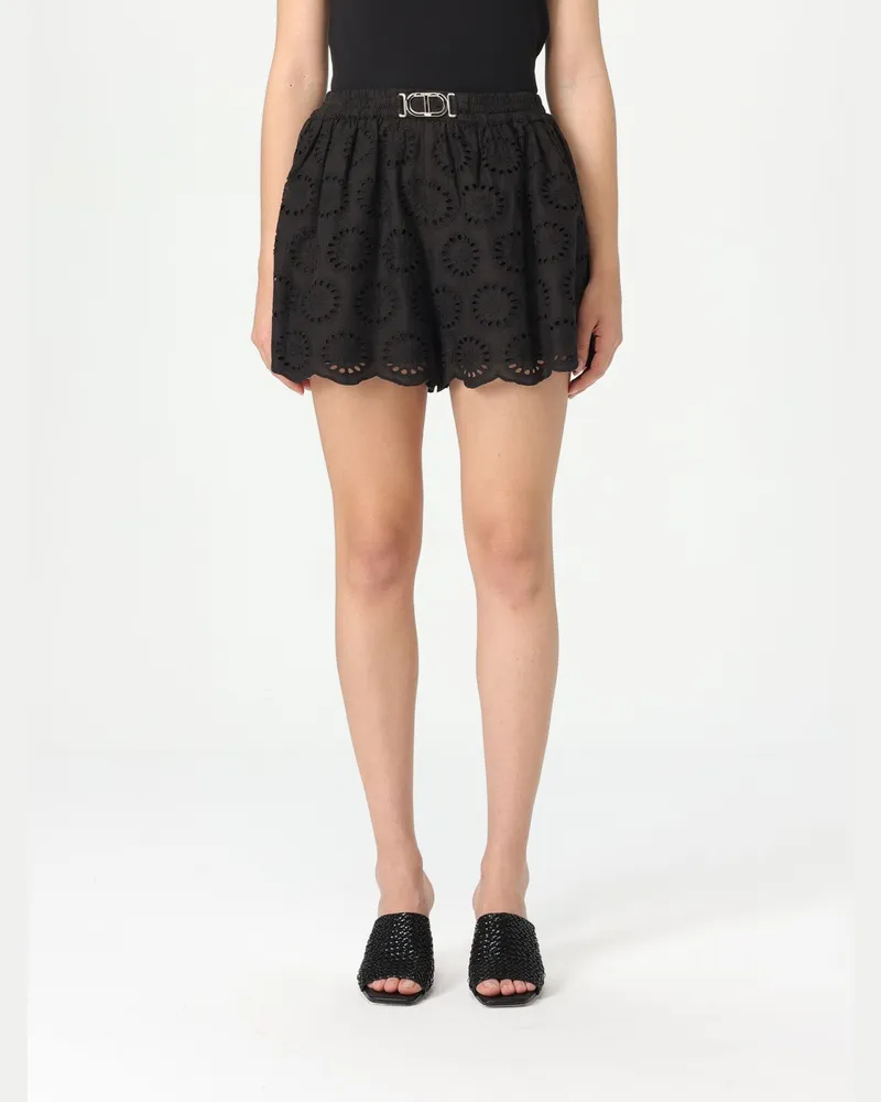 Twin-Set Shorts damen Schwarz