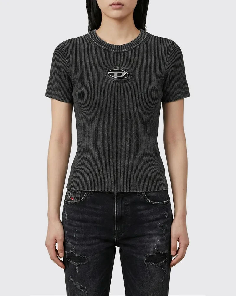 Diesel T-shirt damen Schwarz