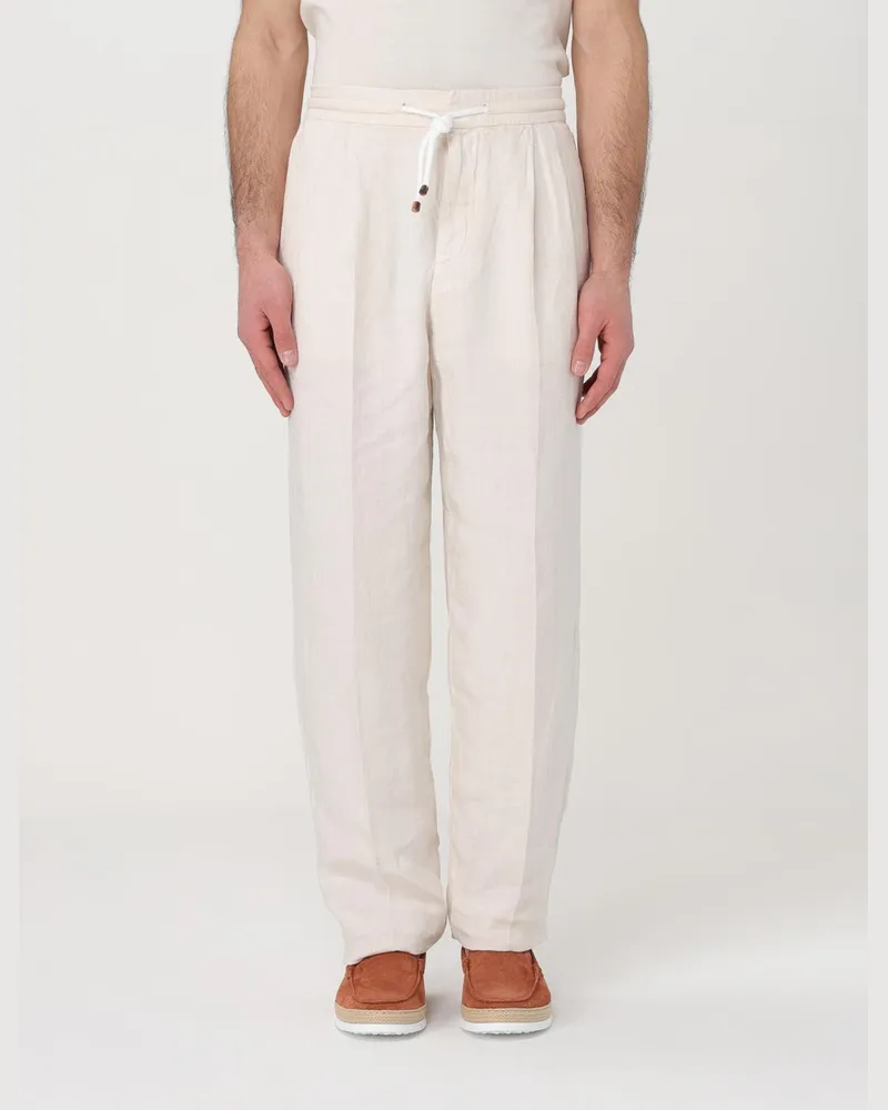 Brunello Cucinelli Hose herren Beige