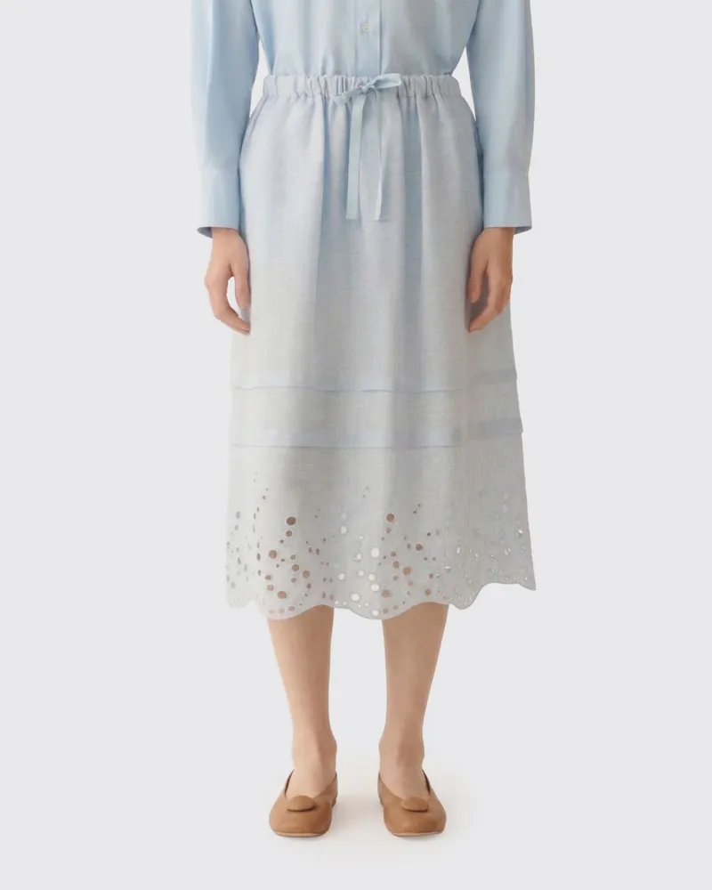 Fabiana Filippi Rock damen Hellblau