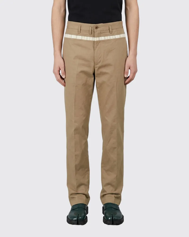 Maison Margiela Baumwoll-Chinohose Braun