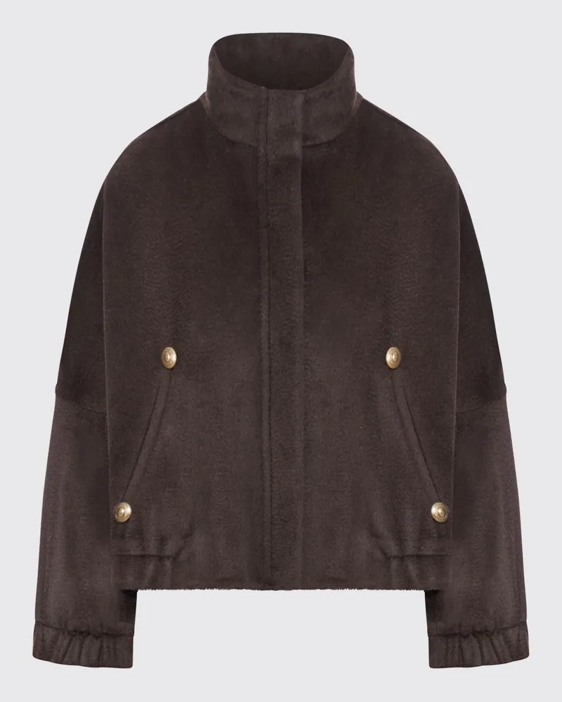 Giorgio Armani Mantel damen Braun