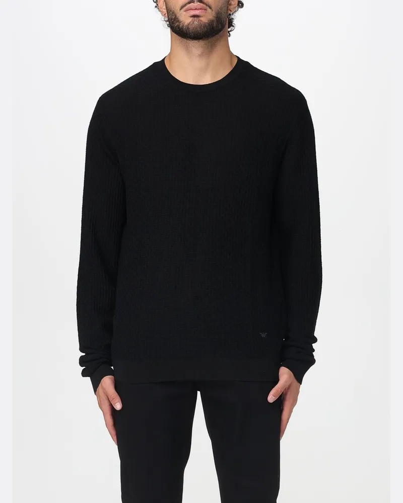 Emporio Armani Pullover herren Schwarz