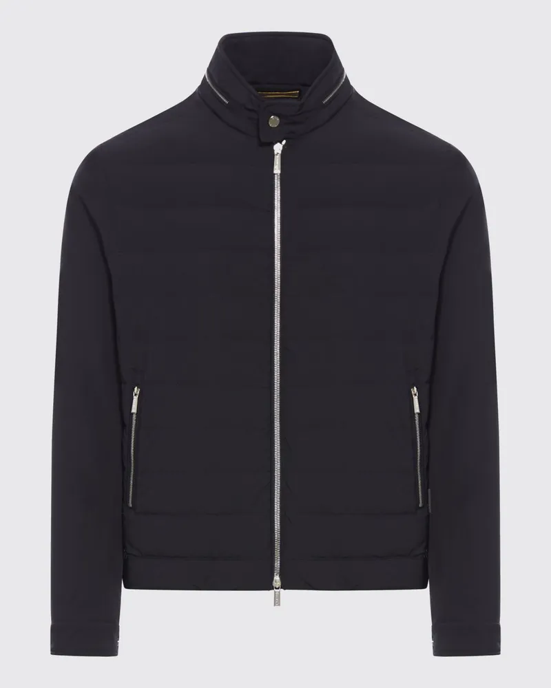 MOORER Mantel herren Blau