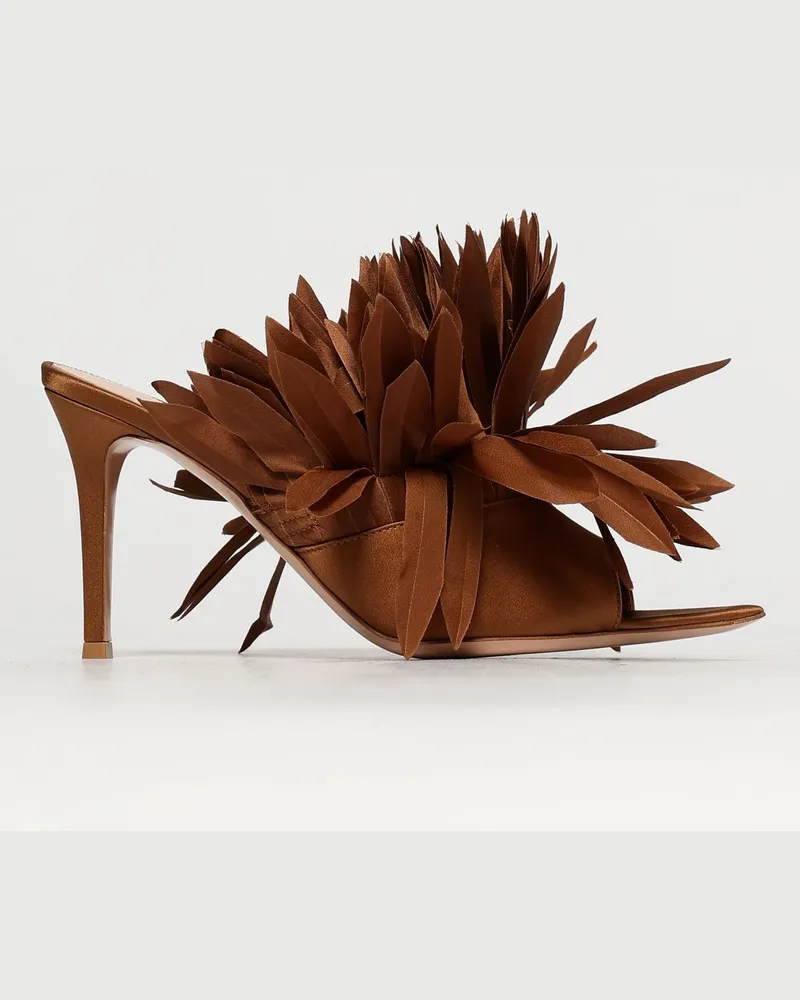 Gianvito Rossi Flache sandalen damen Braun