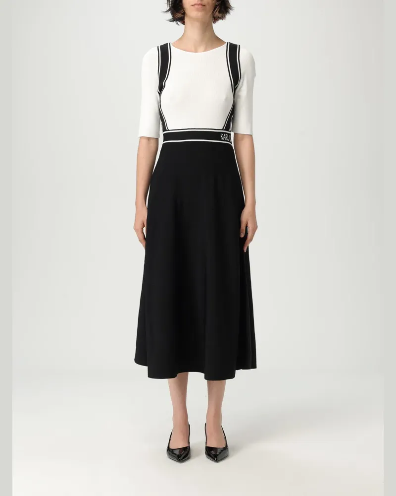 Karl Lagerfeld Kleider damen Schwarz