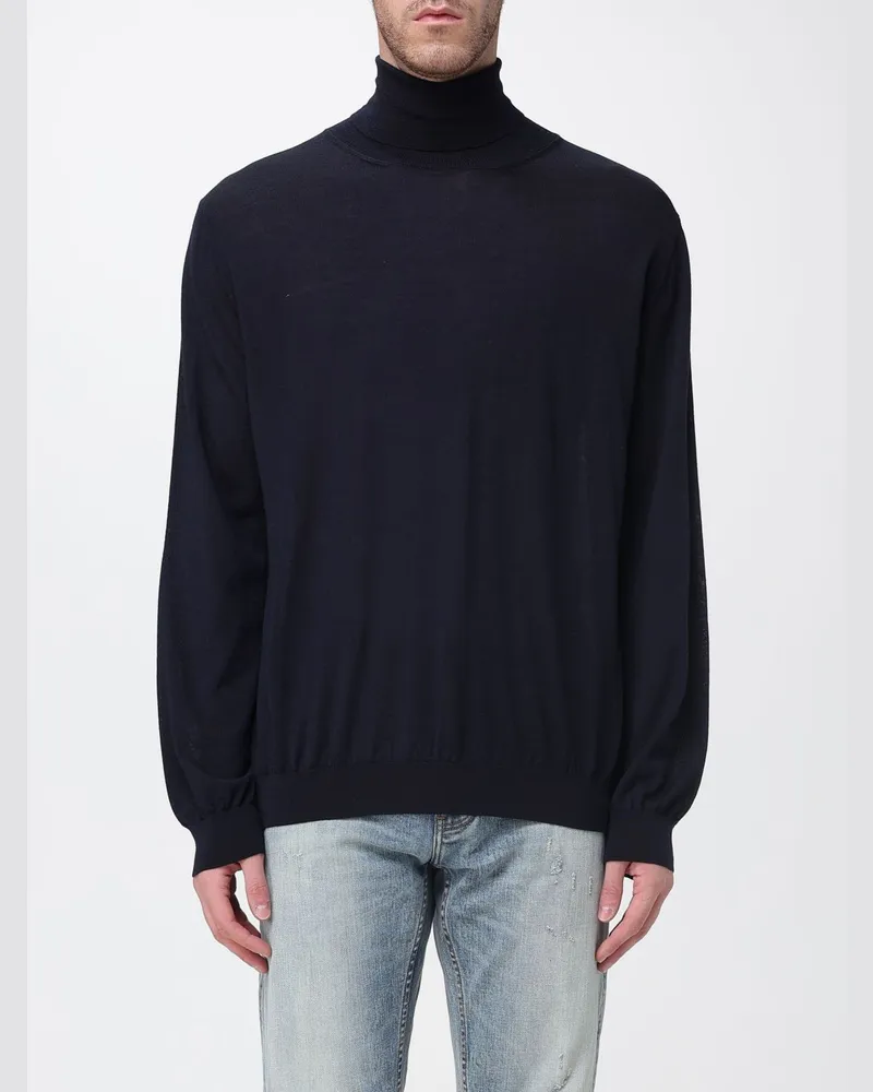 Roberto Collina Pullover herren Blau