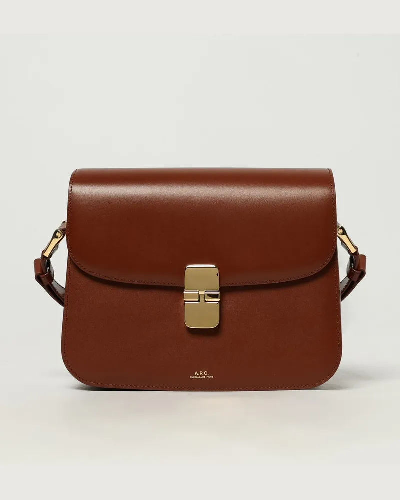 A.P.C. Umhngetasche damen Braun