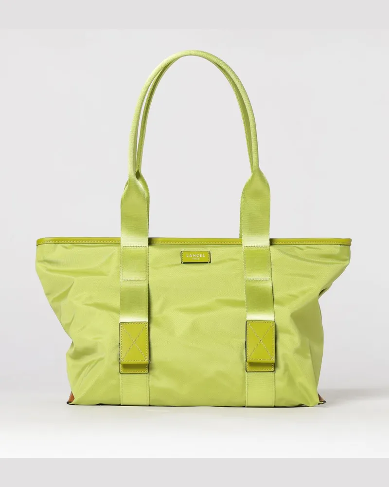Lancel Mistral Rollbare Nylontasche Kiwi