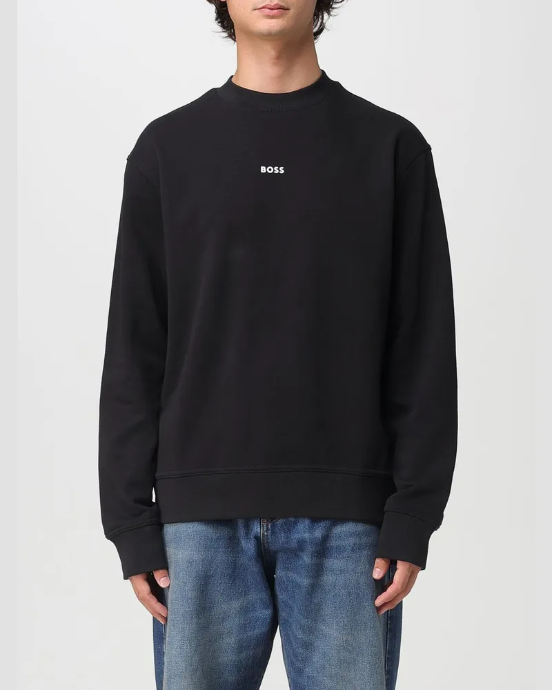 HUGO BOSS Sweatshirt herren Schwarz