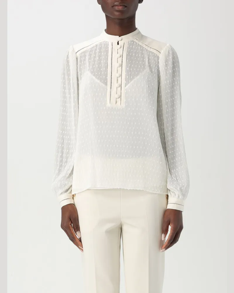 Twin-Set Top damen Weiß