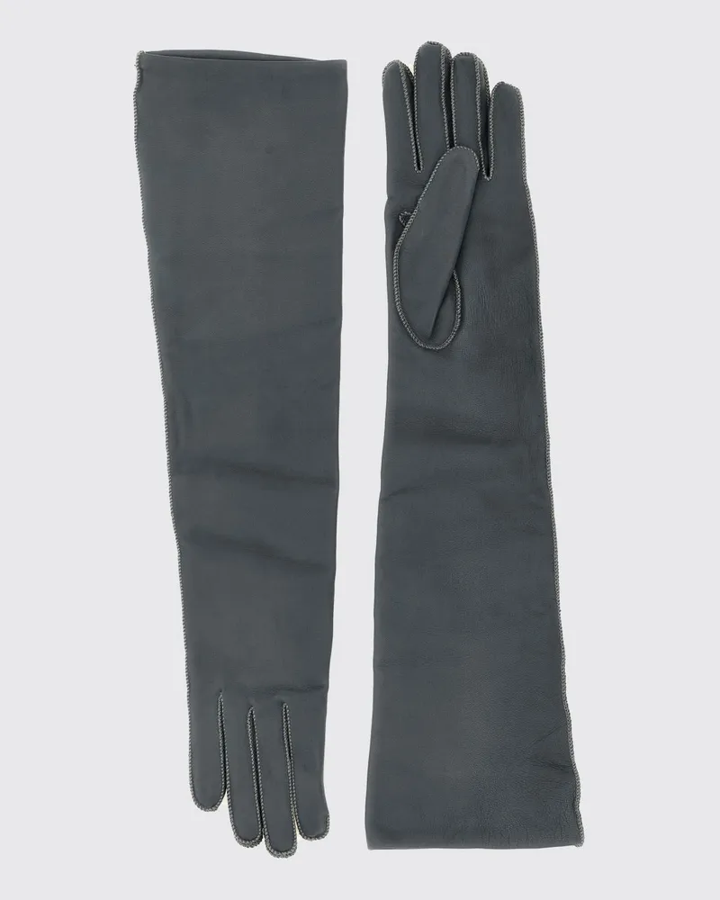 AGNONA Handschuhe damen Grau