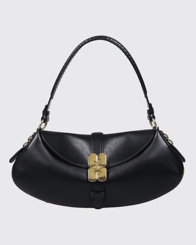 Ganni Umhängetasche damen Schwarz