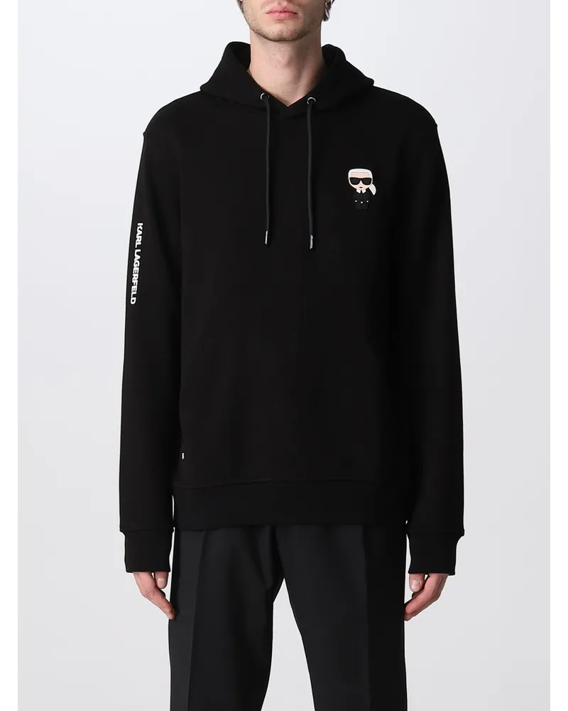 Karl Lagerfeld Sweatshirt herren Schwarz