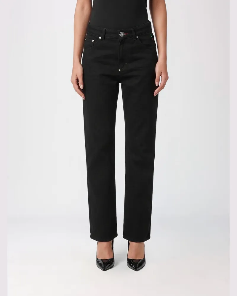Philipp Plein Jeans damen Schwarz