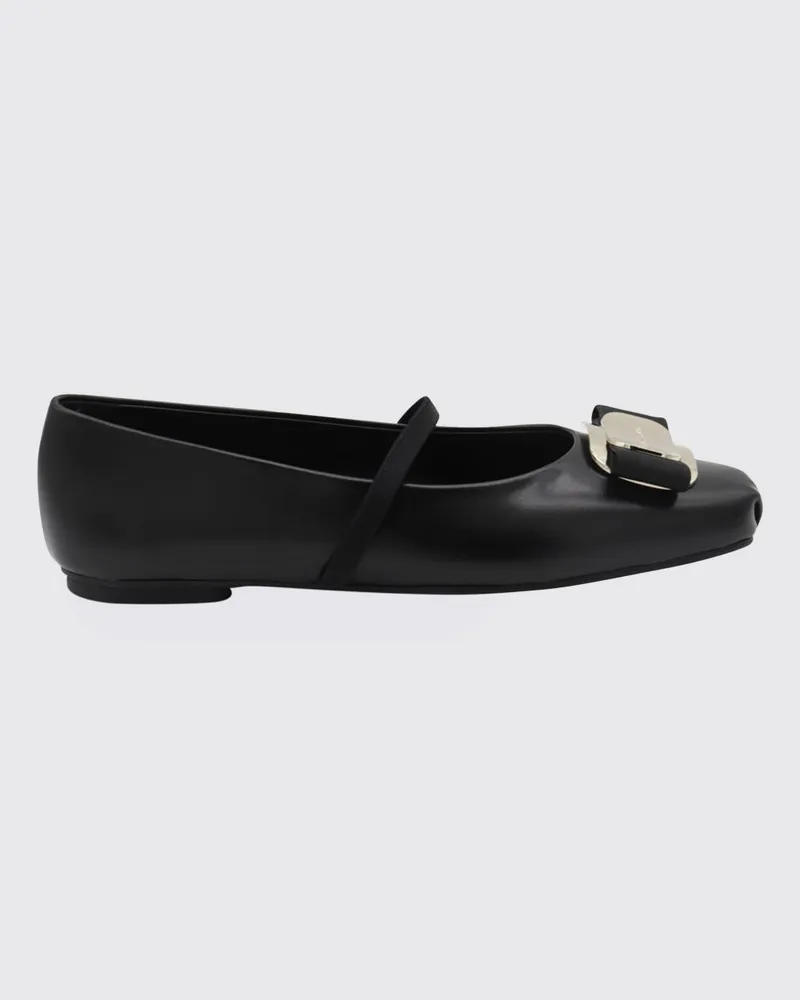 Ferragamo Ballerinas damen Schwarz