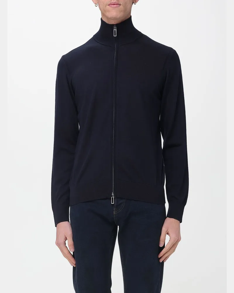 Paolo Pecora Milano Pullover herren Blau