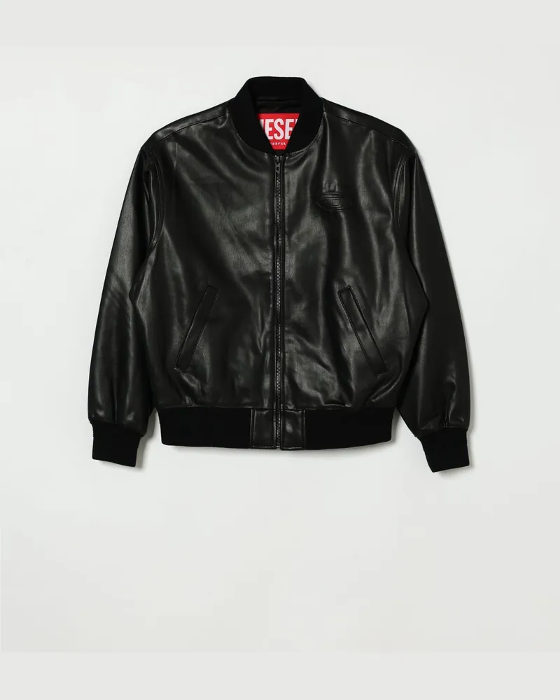 Diesel Mantel kinder Schwarz