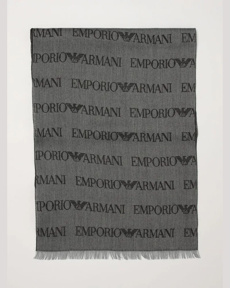 Emporio Armani Schal herren Grau