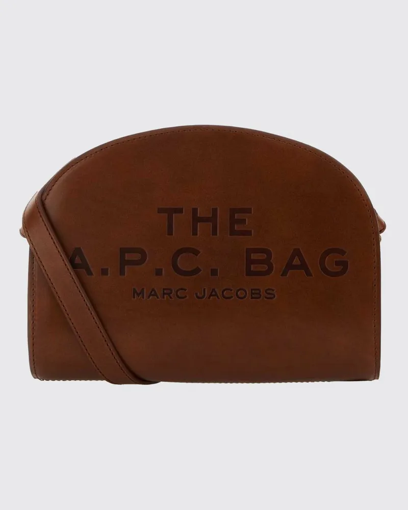 A.P.C. Umhängetasche damen Haselnuss