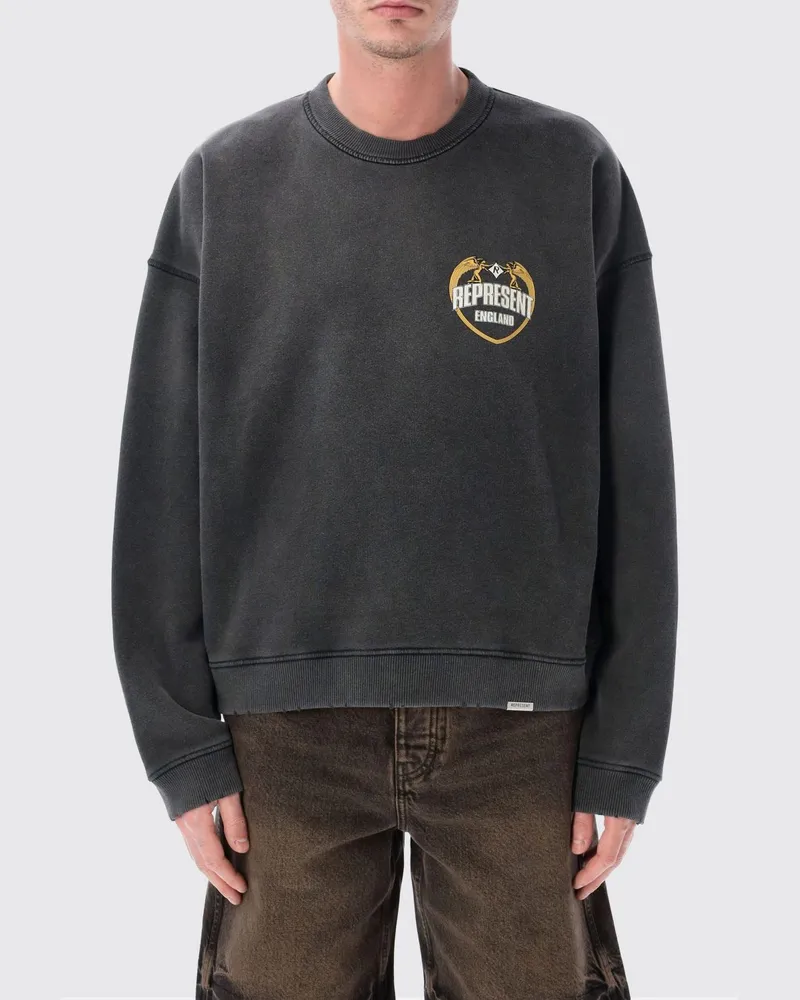 REPRESENT Sweatshirt herren Schwarz