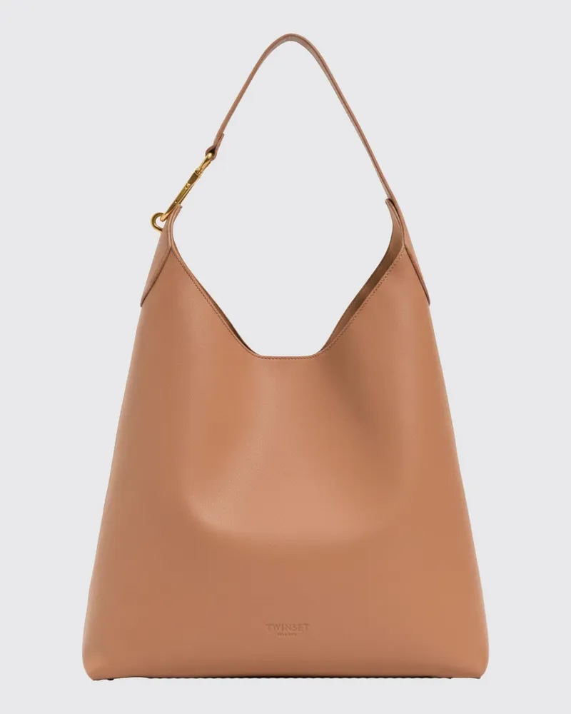 Twin-Set Schultertasche damen Kaffee