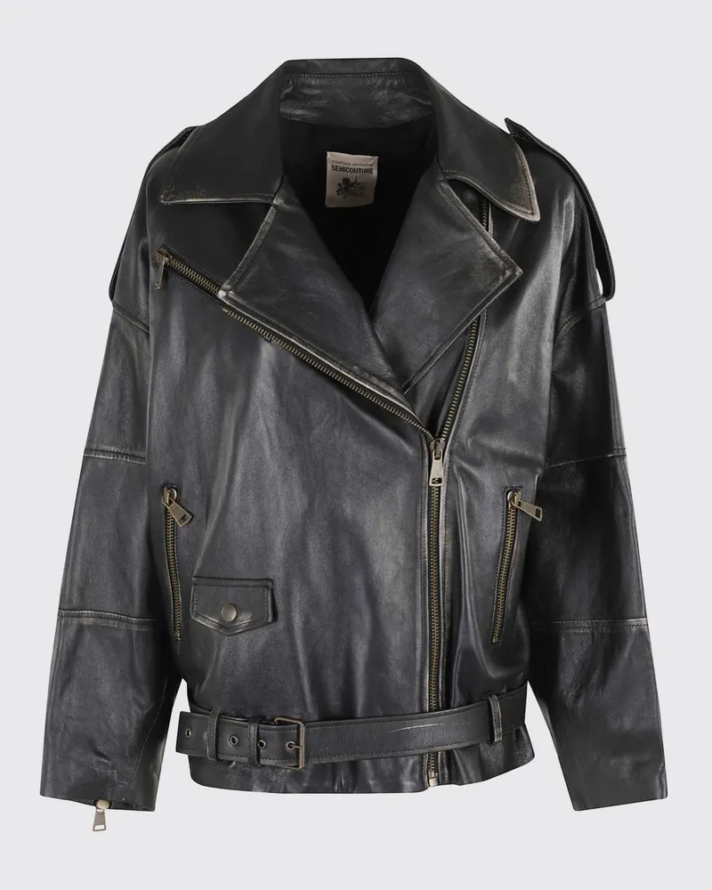 Semicouture Jacke damen Schwarz