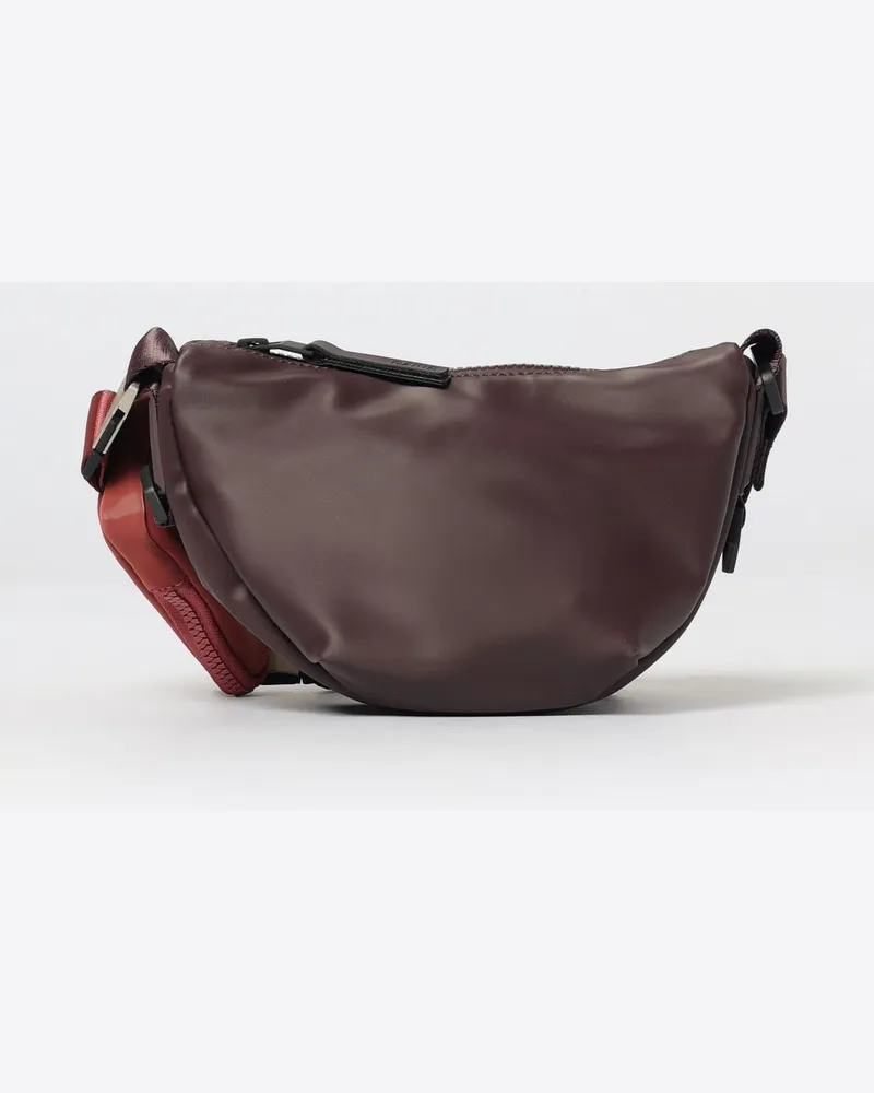 RAINS Schultertasche damen Burgunderrot