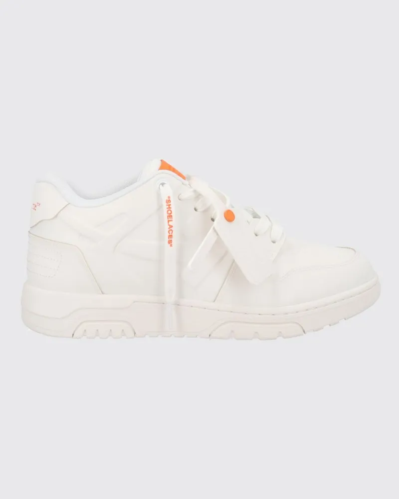 OFF-WHITE Out Of Office Molded Low-Top Sneakers mit Logo-Charm Weiß