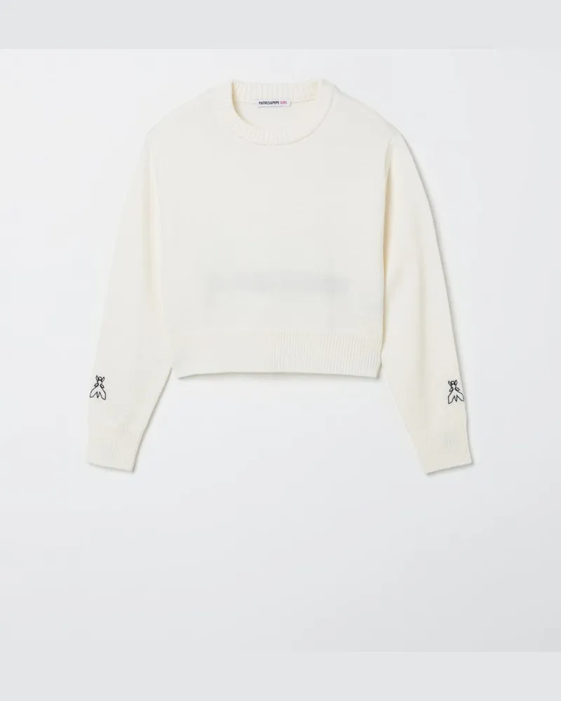 Patrizia Pepe Pullover kinder Weiß