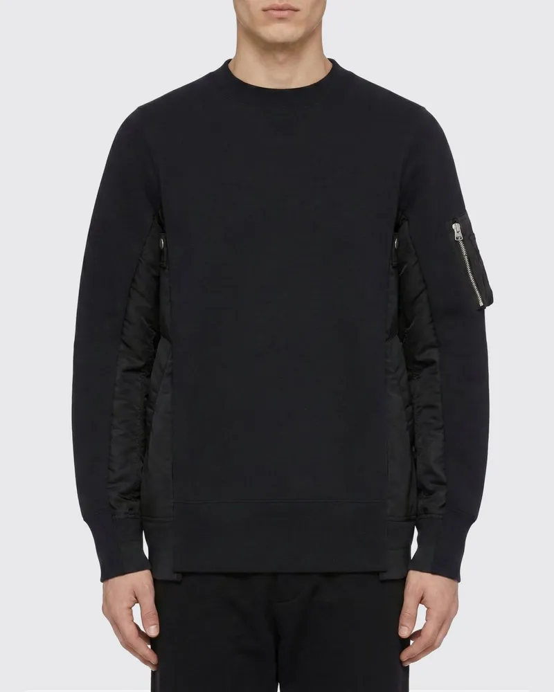 Sacai Pullover herren Schwarz