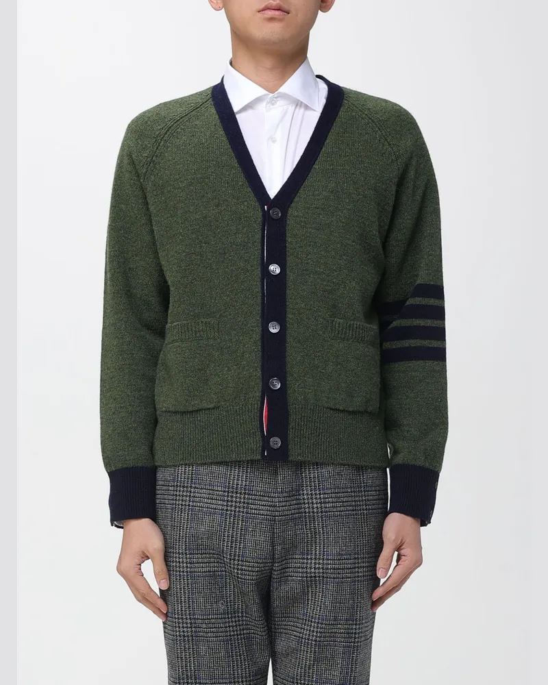 Thom Browne Strickjacke herren Grün