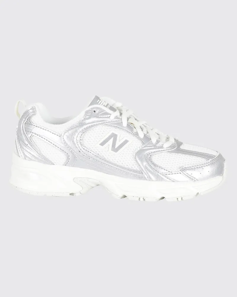 New Balance 530 Sneakers aus Mesh und Gummi Silber