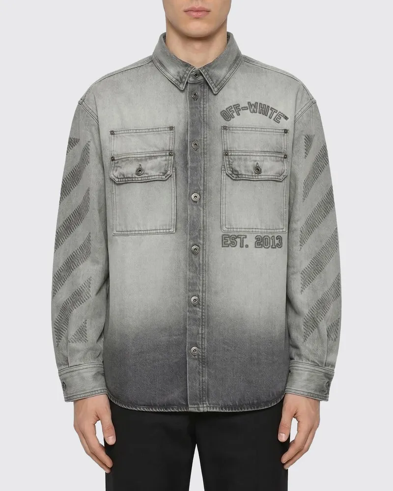 OFF-WHITE Hemd herren Grau