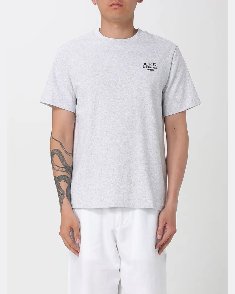 A.P.C. T-shirt herren Grau