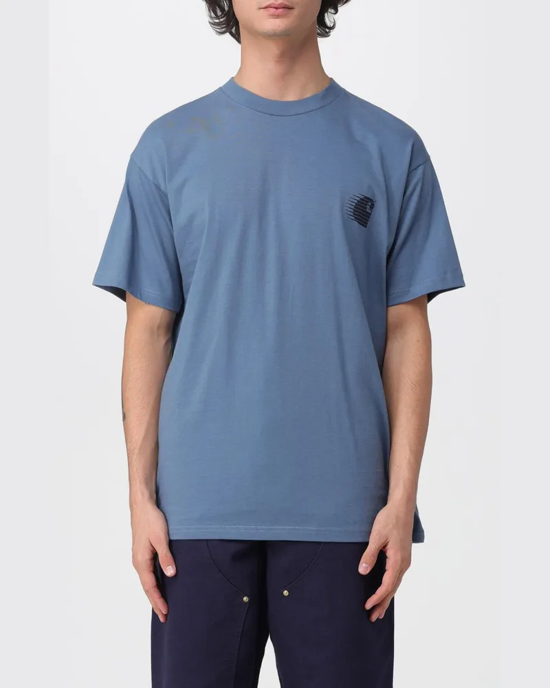 Carhartt WIP T-shirt herren Hellblau