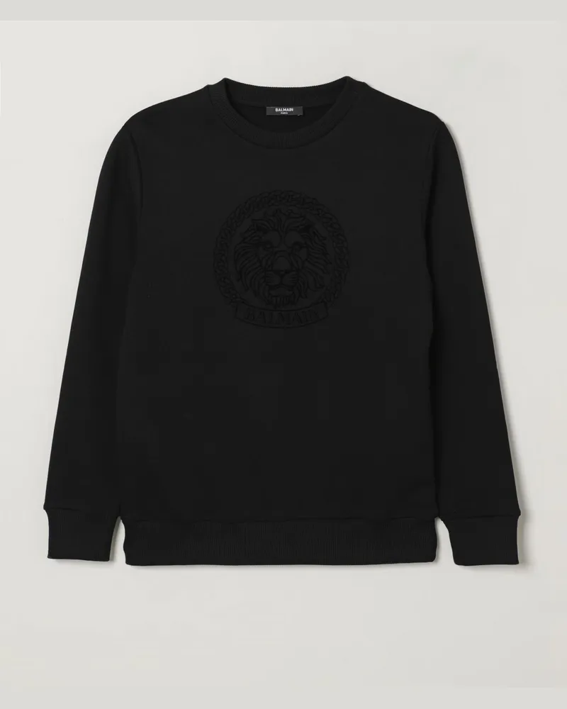Balmain Pullover kinder Schwarz