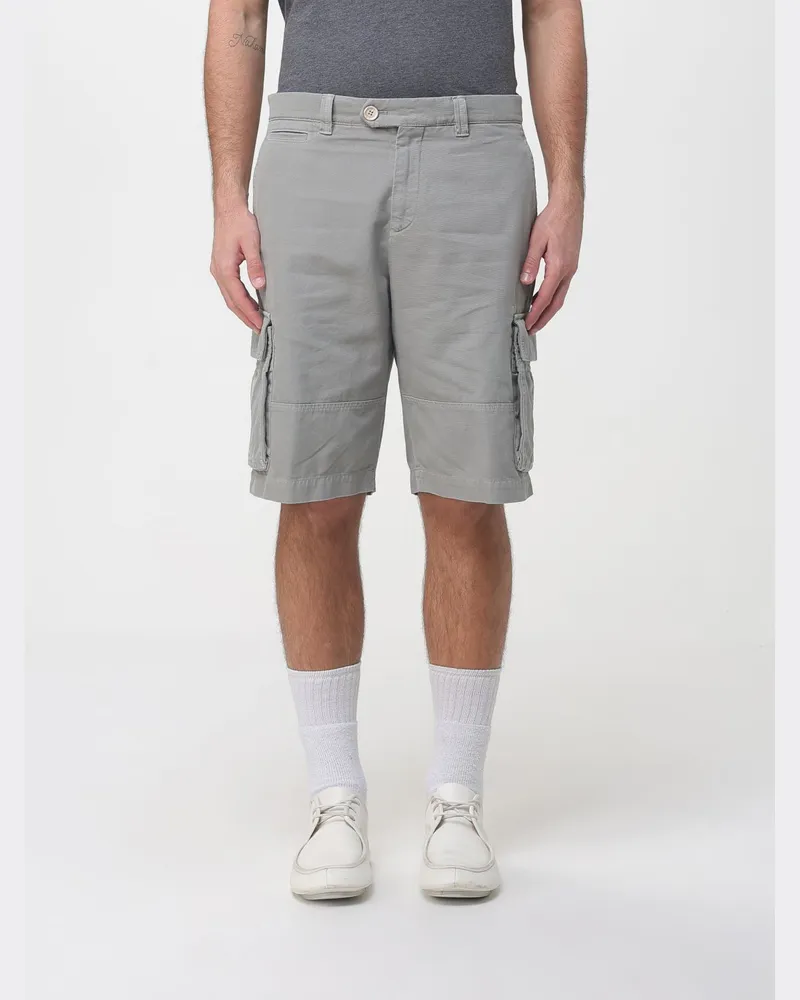 Brunello Cucinelli Shorts herren Grau