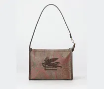 Arnica Pouch mit Pegaso aus beschichteter Baumwolle mit Paisley-Jacquard
