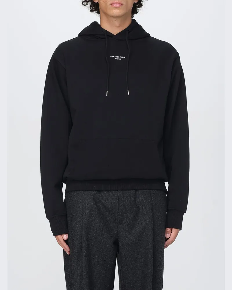 Drôle de Monsieur Sweatshirt herren Schwarz