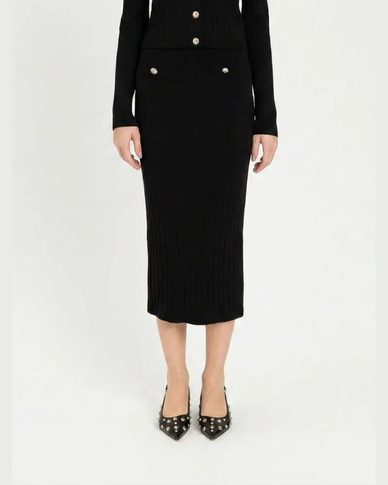 Twin-Set Rock damen Schwarz