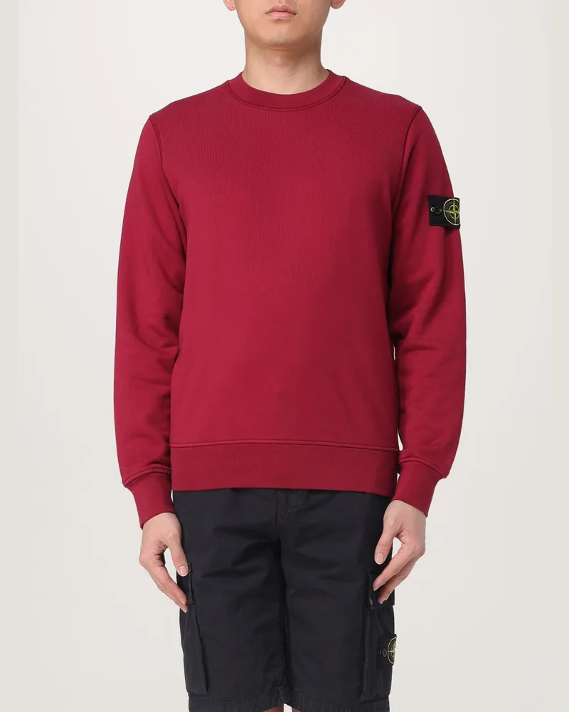 Stone Island Sweatshirt herren Rot