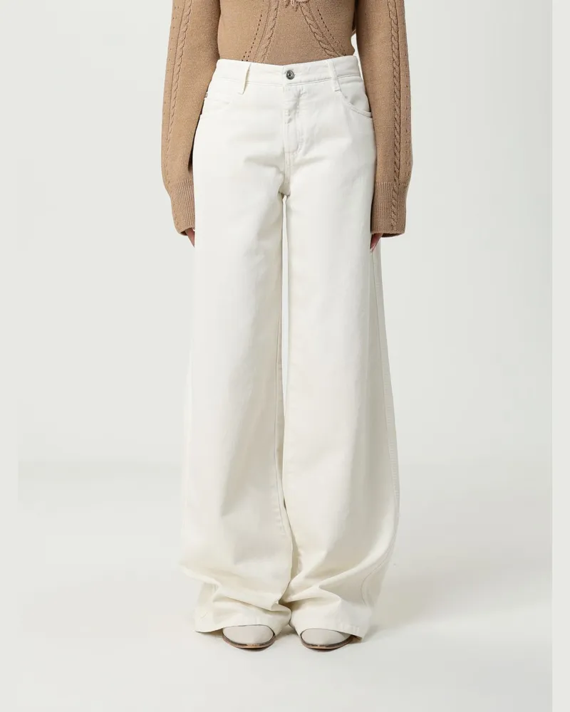 Ermanno Scervino Jeans damen Weiß