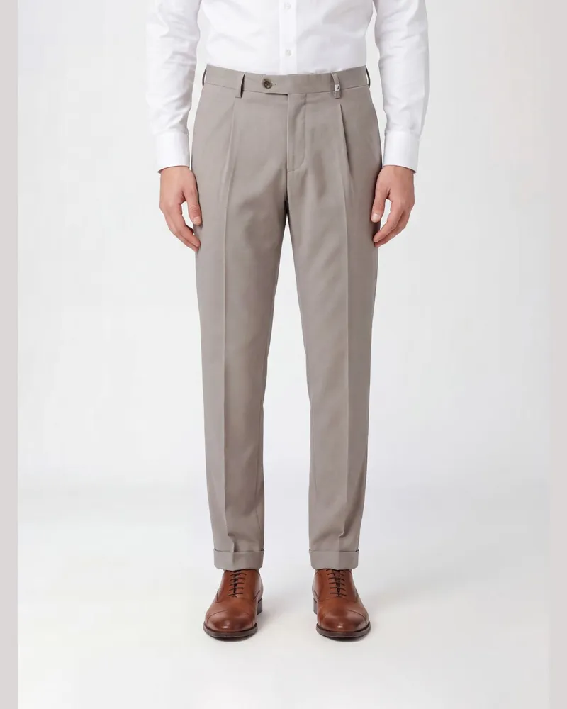 MYTHS Maßgeschneiderte Hose aus Wolle von Charcoal