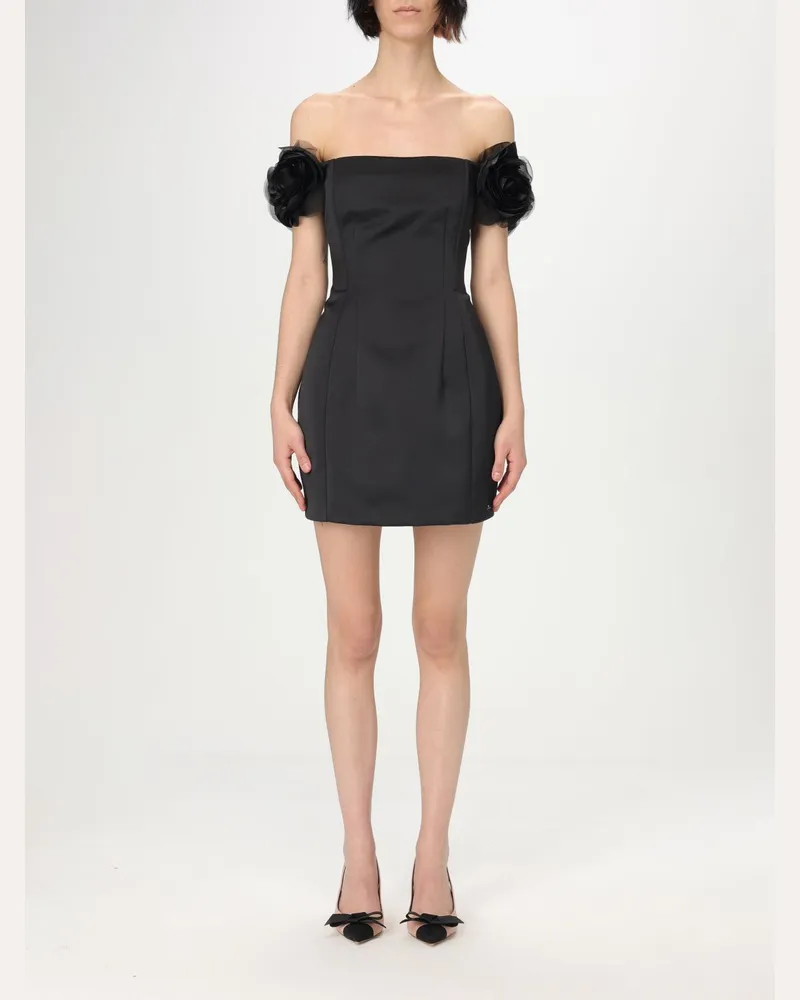 Elisabetta Franchi Kleider damen Schwarz