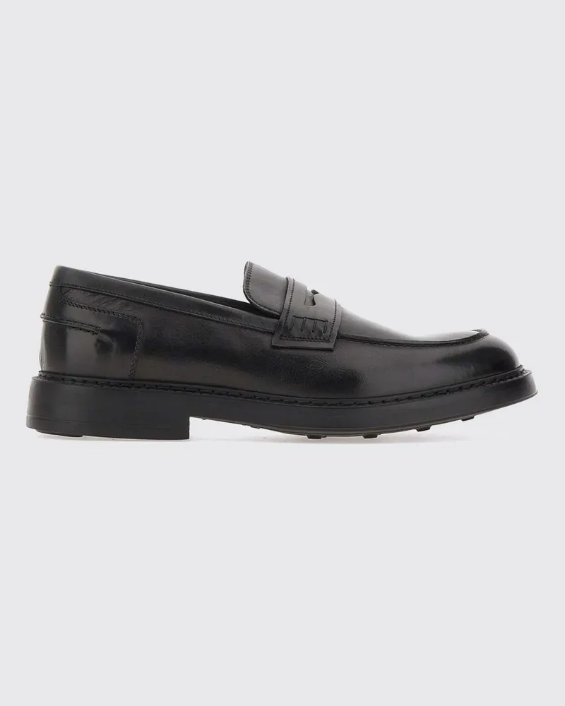 Doucal´s Mokassins herren Schwarz