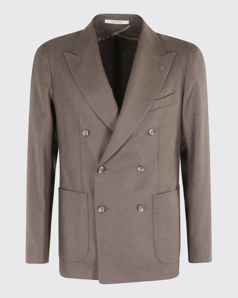Tagliatore Blazer herren Taubengrau